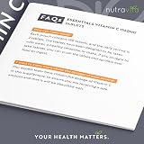 Nutravita Vitamin C Tablets 1100mg - 180 Vegan Tablets - Immune Support view 4