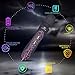 Vibrator Wand Massager Louviva Personal Power Body Handheld Back Neck Massager,Sex Toy for Women with LED Light of Seven Colors USB Rechargeable