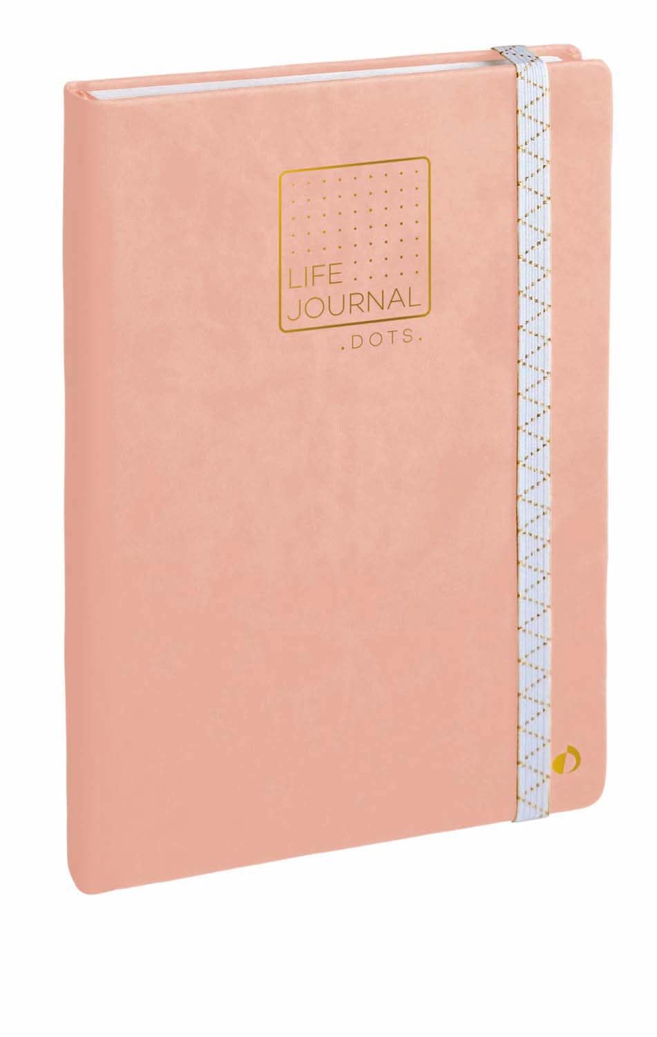 Carnet dots Life Journal rose El 15x21 237985Q