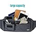 EOTW Fanny Pack for Men Women, Waist Bag with 4 Pockets for Running Hiking Travelling Walking, Lightweight Crossbody Chest Bag Easy Carry Any Phone
