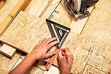 Lufkin 2-in-1 Extendable Layout Tool & Speed Square 15cm 30cm view 9