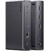 UGREEN Revodok Max 208 Thunderbolt 4 Dock 8 in 1, 3×Thunderbolt 4 40Gbps, Up to 8K30Hz, 85W Charging, Ethernet Port 1Gbps, 3 