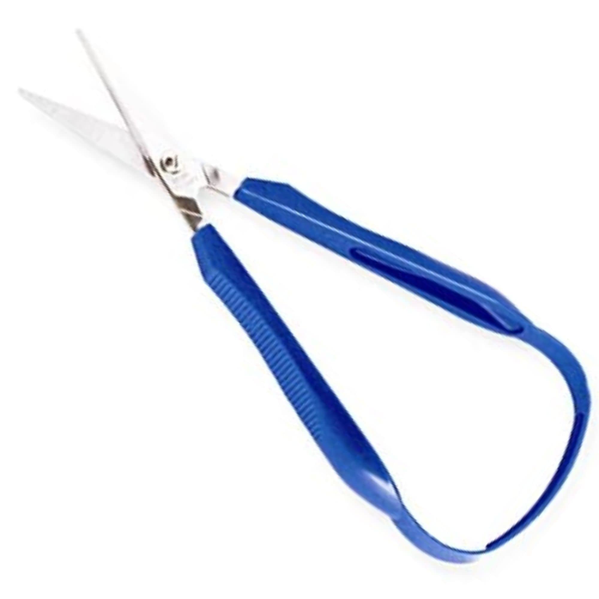 Peta Adult Easi-Grip Scissors 45mm Short Pointed Blade - Right Handed Great for Children, Kids, Elderly, Disabled Scissors for Learning to Cut - Self Opening, Easy Grip, Non-Fatigue