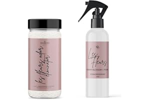 The Diamond Life Home "Les Fleurs" Cherry Blossom & Peony Carpet Powder, Mattress & Upholstery Freshener With Room Deodorizer, Air/Fabric/Room Mist Odor Eliminator For Homes With Kids & Pets Bundle