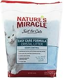 Nature's Miracle Just for Cats Easy Care Crystal Litter, 8-Pound (P-5370)
