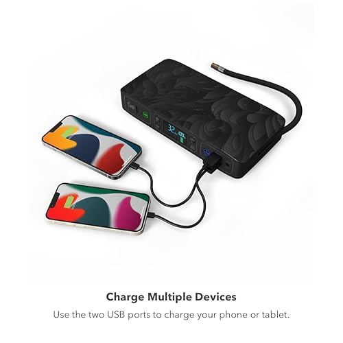 Halo Bolt Air+ with AC Inverter, The Portable Vehicle Jump