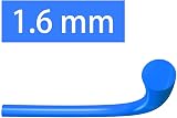 FEPITO 1.6mm x 100m Strimmer Line Nylon Blue Round 1.6 mm 100 m view 2