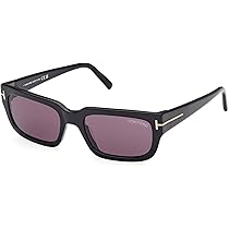TOMFORD フライトンロコフレトスライト J1430LCL076X 1N001 Amazon.com: Tom Ford Sunglasses FT 1075 01A Shiny Black