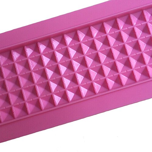 Anyana wide edible rhinestone Baking Molds Spike RIVET Silicone Fondant molds Pyramid Cone Cake Decorating Tools Gumpaste punk cupcake topper decorations vintage resin Clay Chocolate Candy Molds - Thumbnail 4
