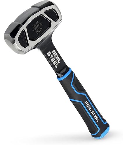 REAL STEEL Ball Peen Hammers 16 Oz Onepiece Forged Steel Ball Pein