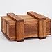 Bits and Pieces-Wooden Magic Money Holder Gift Box Brainteaser-Brainteaser, Fun Money Puzzle Box - Money Holder Box Measures 1-7/8