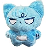 KILA MILA Anime Plush Keychain,Till Ivan Luka SUA Mizi Cute Rabbit Dog Series Cartoon Pendant Keychain Dango Gift (Green)