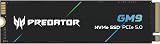 Acer Predator GM9 1TB M.2 Gen5 NVMe PCIe 5.0 SSD High Endurance
