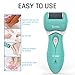 Electric Callus Remover & Shaver- The Best Rechargeable Pedicure Tool Repair, Foot File, by Mollify - Remove Thick Hard Dead Cracked Skin, Reduce Calluses Instantly into Professional Pedi Feet Care