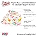 Bandana Baby Bibs For Girls by ABI Kids - Cute Pretty Princess 100% Cotton Stylish Anti-Smell Anti-Bacterial Apron Quick Dry Avoids Drool Rash with Nickel-Free Snaps Best for Sensitive Skin Buy Now!