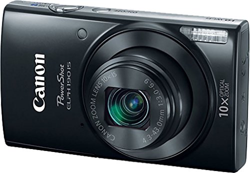 Canon-PowerShot-ELPH-190-Digital-Camera-COMPLETE-BUNDLE-w-10x-Optical-Zoom-and-Image-Stabilization-Wi-Fi-NFC-Enabled-ELPH-190-Case-SD-Card-USB-Cable