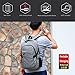 Laptop Backpack with USB Charging Port and Headphone Compartment, Fits 12-16 inch laptop and Notebook, Waterproof School Rucksack Business Knapsack Travel Daypack College Bookbag (grey-1)