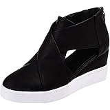 high top wedge trainers
