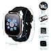 Hiwatch Bluetooth Android Smart Watch Phone Watch with 8GB Micro SD Card, Black Frame (not including SIM Card)