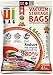 DIBAG Space Saver Vacuum Storage Bags - 4 Premium Travel Space Bags - Bag Size: Large 85x54 cm - 2X Sealed Compression Plastic Bags for Clothing Storage, Clothes Bedding & Packing