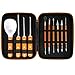 Joyousa Pumpkin Carving Tools Kit - 10 Piece Heavy Duty Stainless Steel Jack-O-Lantern Halloween Sculpting Set