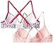 Calvin Klein Big Girls' 2 Pack Molded Underwire Bra, Assorted, 34A