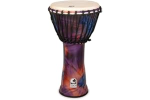 Toca SFDJ-10WP Freestyle Rope Tuned 10-Inch Djembe - Woodstock Purple Finish