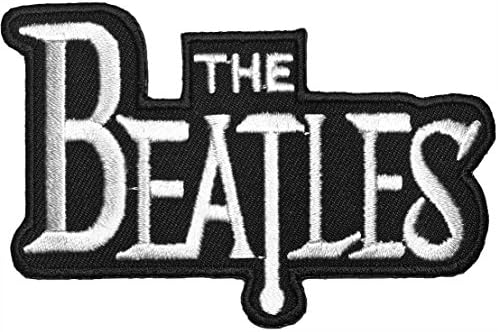 The Beatles Band Music Symbol Logo Sewing Iron on Embroidered Appliques Badge Sign Costume Patch - Black (BEATLES-LOGO-BK)
