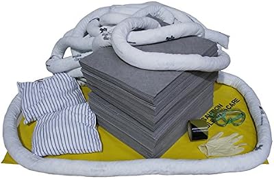 Yellowshield 125L Spill Kit Refill General Purpose Wheelie Bin Contents