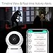 AKASO WiFi Camera, 1080P HD IP Wireless Security Camera with Auto Motion Tracking, Panoramic Navigation,3D Positioning, Pan/Tilt Remote Control, Motion Detect, Two-Way Audio, Card/Cloud Storage (P50)