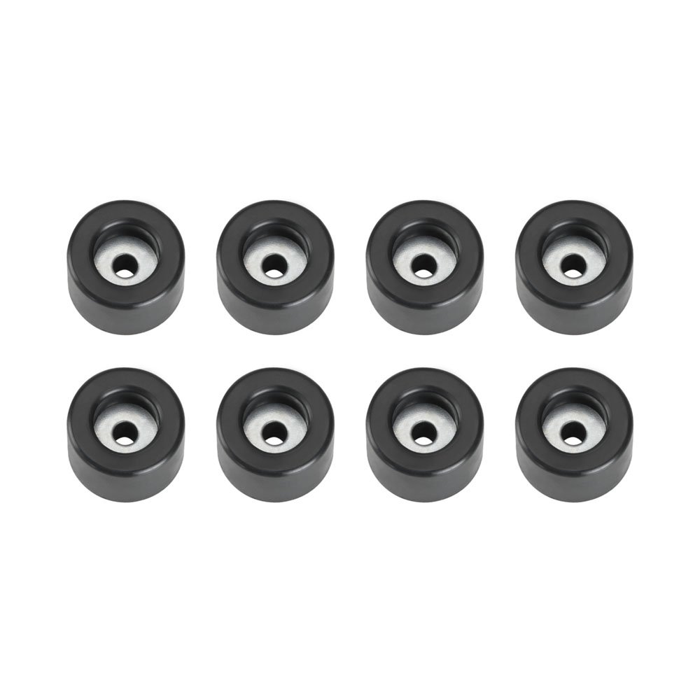 Adam Hall Hardware 4904 M8 AH - Bag of 8 Rubber Foot 25 x 15 mm, Black