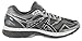 ASICS Men's Gel-Nimbus 19 Running Shoe, Carbon/White/Silver, 9.5 M US