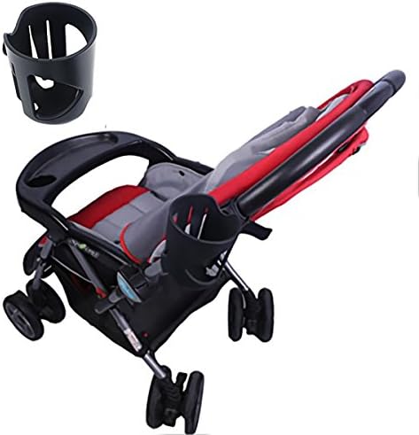 Cup Holder For Stroller - Universal Designed Drink Holder Fit All Strollers, Holds Bottles, Cans, Cups, And Snack Containers. The Best Stroller Cup Holder Attachment For Today’s Strollers