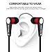 Kimitech Earbud Headphones in-Ear Wired Headset Powerful Sound Stereo Earphones Fit for iPhone iPad iPod Samsung Android Smart-Phones MP3 Player