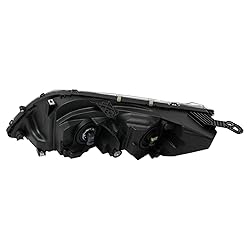 TRQ 2 Piece Headlight Assembly Set Driver