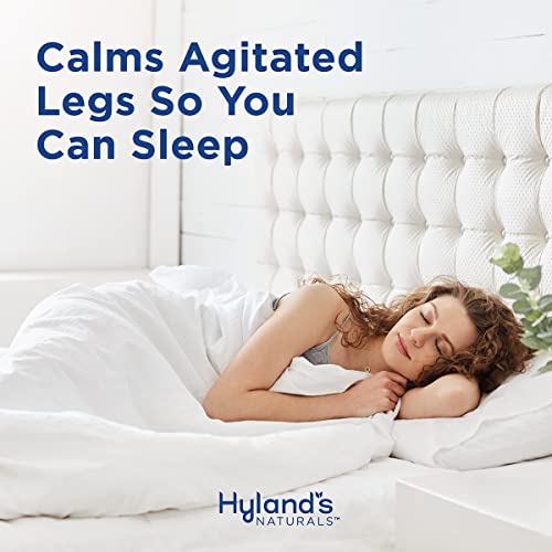 Hyland’s Naturals Restful Legs PM Tablets, Nighttime Formula, Natural
