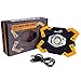 sunzone LED Work Light 20 Watt 1200 Lumens FloodLight Outdoor Camping Fishing Spotlights Searchlight Built-in Rechargeable Lithium Batteries Lamp with USB Ports (6006 Yellow)