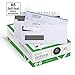 500 Self Seal QuickBooks Double Window Security Check Envelopes - for Business Laser Checks, Ultra Security Tinted, Self Adhesive Peel & Seal White, Size 3 5/8 x 8 11/16-24lb NOT for INVOICES primary