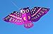 Hengda Kite for Kids 44inch Children Cartoon Owl Birds Kites with 30m Flying Line-Purple