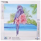 Leisure Arts-Diamond Art by Leisure Arts - Powered by Diamond Dotz - 5D DIY Diamond Painting Kit - Blue Parrot Design