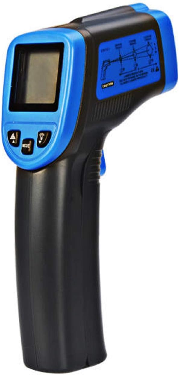 ST600-32-600℃ Non Contact LCD Display Digital IR Infrared Thermometer Temperature Meter