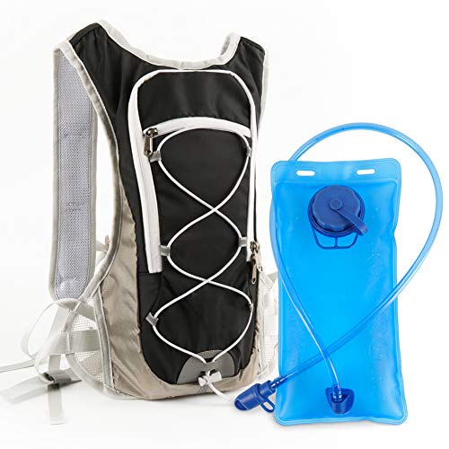 KOOVAGI Hydration Backpack with 2L Water Bladder Outdoor Gear Pack for