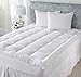 Great Bay Home Twin XL Mattress Topper. Thick, Elastic Corner Mattress Protector and Cover. Ultra-Soft Pillowtop Mattress Pad. Fits Mattresses Up to 18