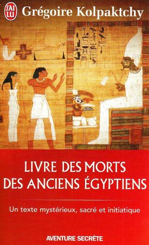Livre des morts des anciens Égyptiens