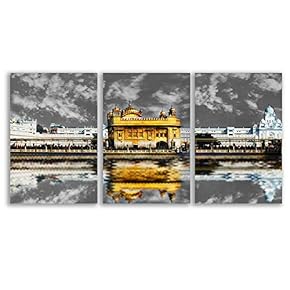 3 Piece Canvas Wall Art - Abstract Art - Canvas Prints Home Artwork Decoration for Living Room,Bedroom - 16"x24" x 3 Panels