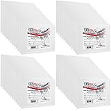 US Art Supply 11 X 14 inch Professional Artist Quality Acid Free Canvas Panels 48-Pack (4 Full Cases of 12 Single Canvas Panels)