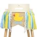 High Chair Banner For 1st Birthday - First Birthday Decorations For Photo Booth Props, Birthday Souvenir and Gifts For Kids, Best Party Supplies (DUCK)