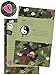 iscream Pack of 8 Fold-over Ready to Send Note Cards - Crazy Camo