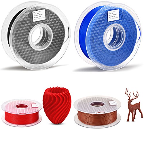 Tidy cable transparent tray PLA 1.75mm Printing Filament 1KG NO Jamming for printer unattend (PLA 1.75mm, Red copper) - Thumbnail 5