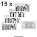 15 x Barcode Black Owned Temporary Tattoos Fetish BBC Hotwife Queen of Spades (15)